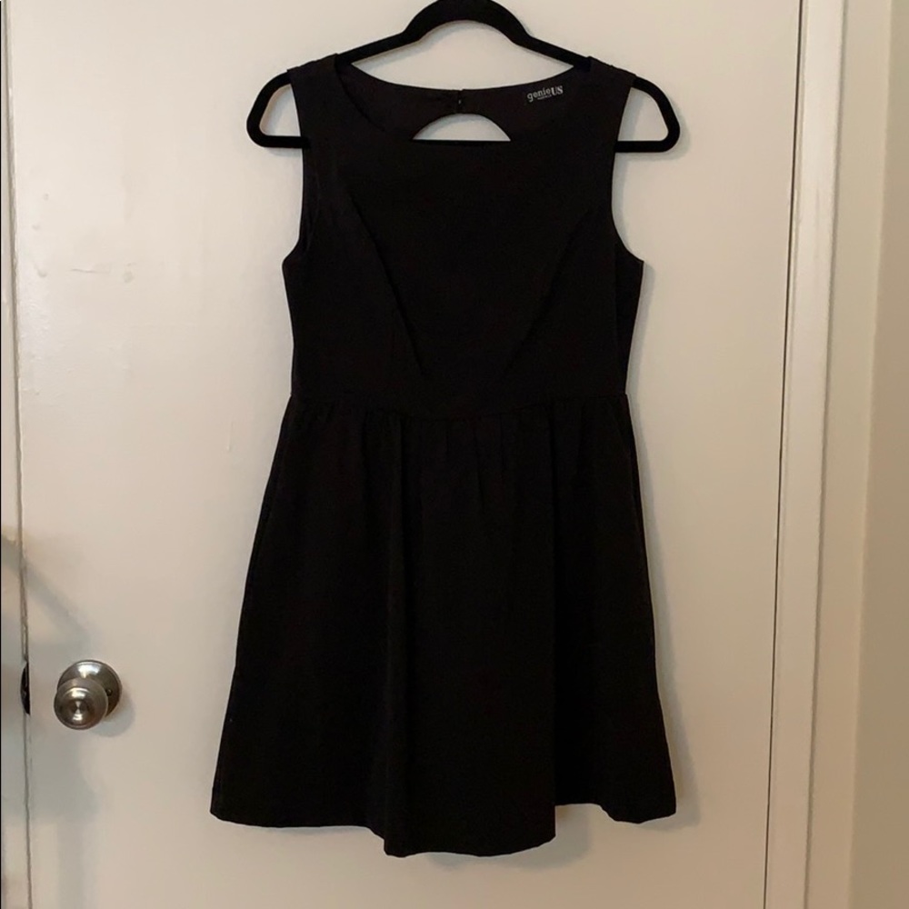 Sleeveless Black Dress